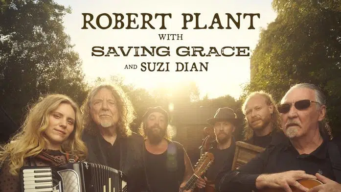 ROBERT PLANT with SAVING GRACE and SUZI DIAN