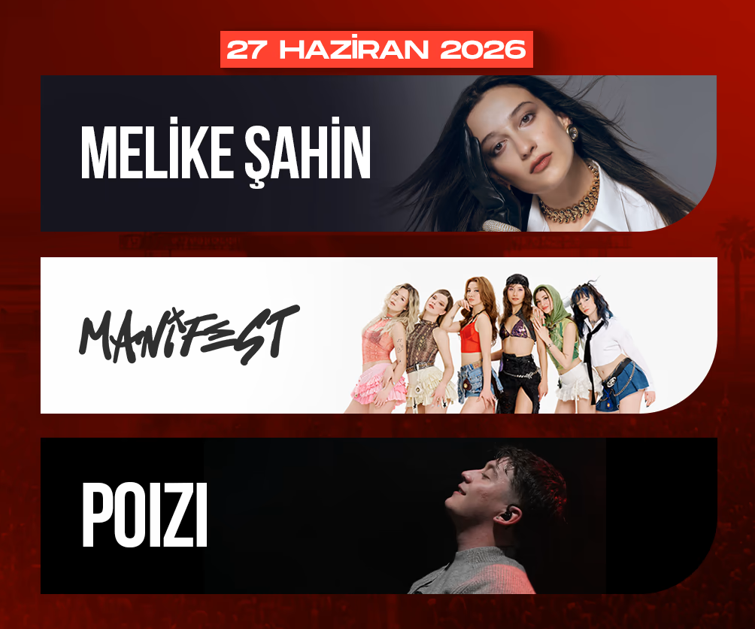 XFEST Arsuz – 1.Gün – Melike Şahin – Manifest – Poizi