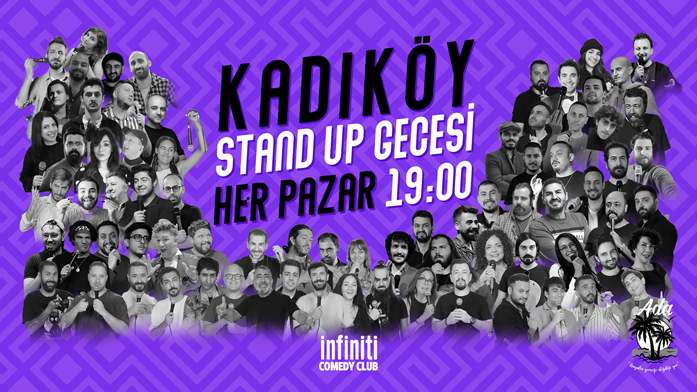 Kadıköy Stand-up Gecesi – Pazar 19:00