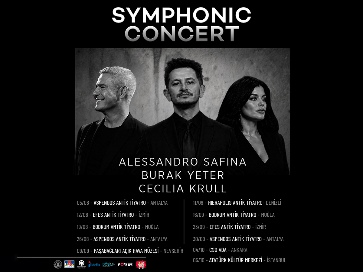 Symphonic Concert with Burak Yeter & Alessandro Safina & Cecilia Krull