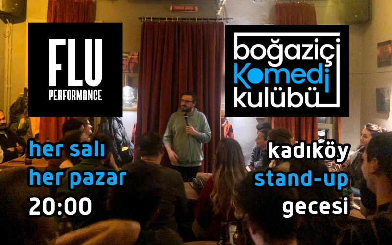 Boğaziçi Komedi Kulübü – Kadıköy Stand-up Gecesi