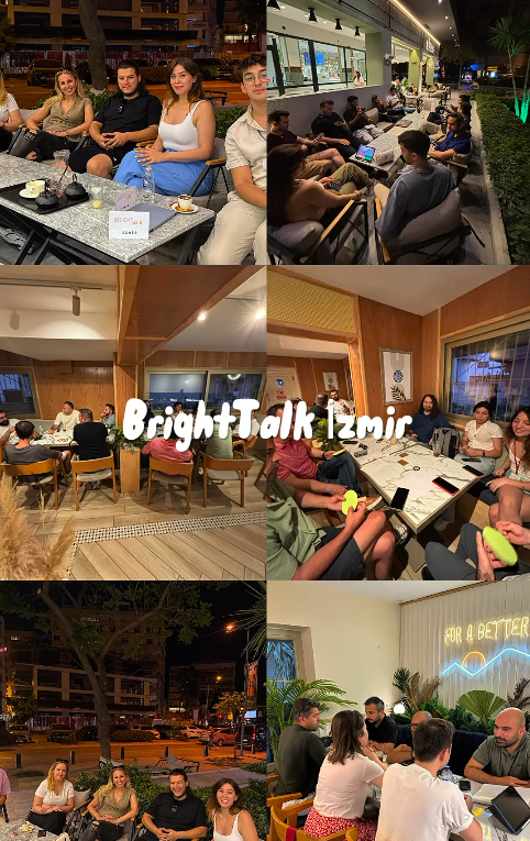 BrightTalk İzmir | ENGLISH SPEAKING CLUB | Alsancak