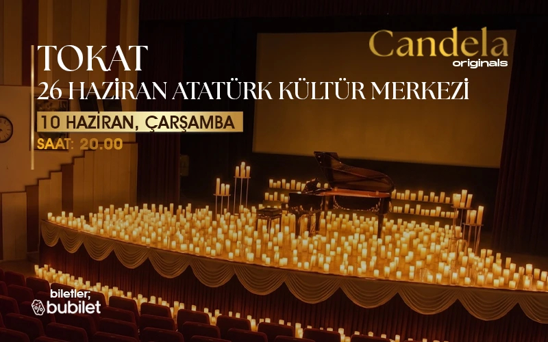 Candela Concert – 26 Haziran Atatürk Kültür Merkezi