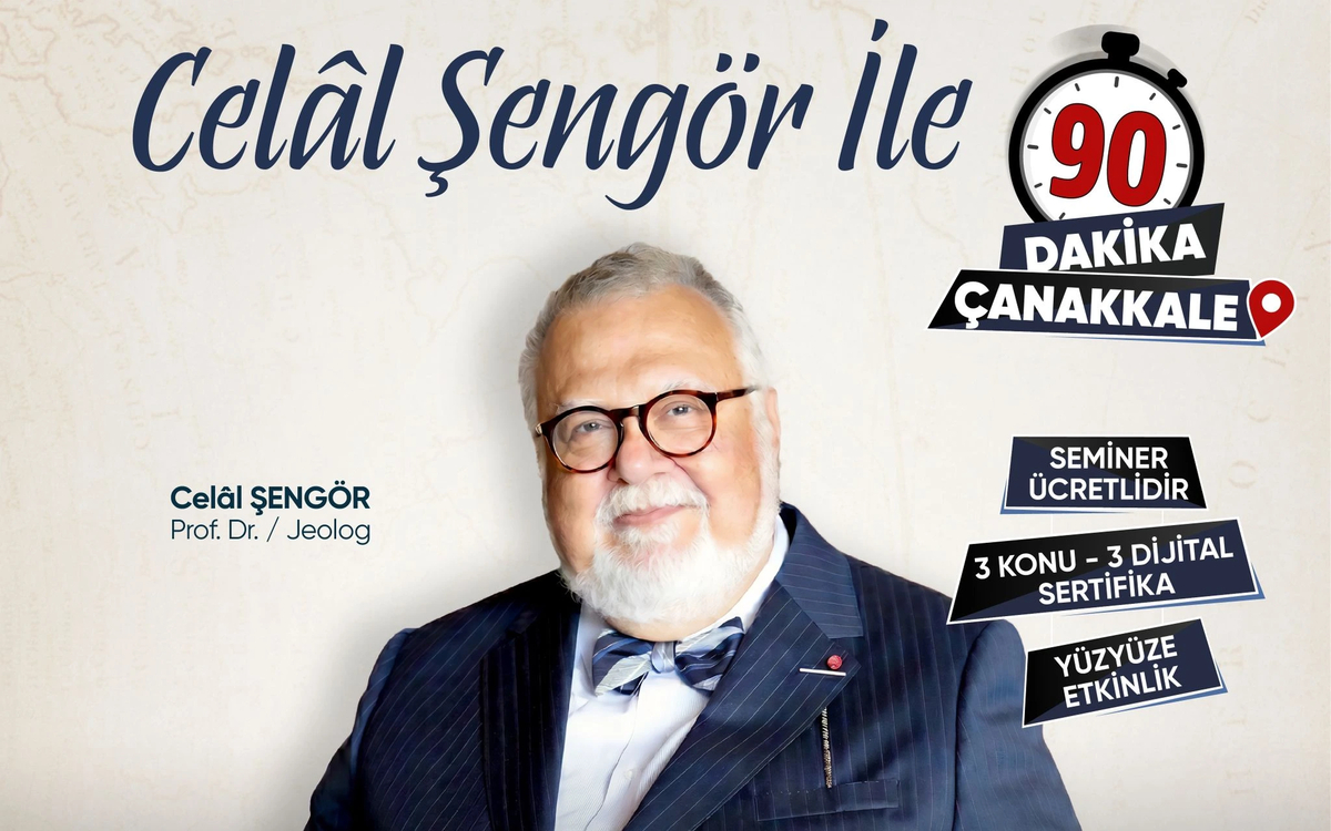 Celal Şengör ile 90 Dakika – Çanakkale