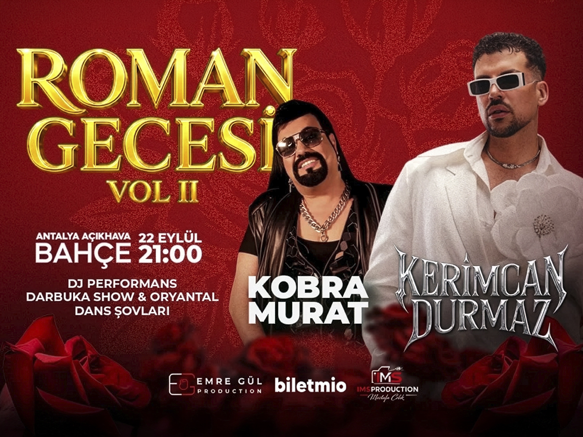 Kerimcan Durmaz & Kobra Murat (Roman Gecesi VOL 2)