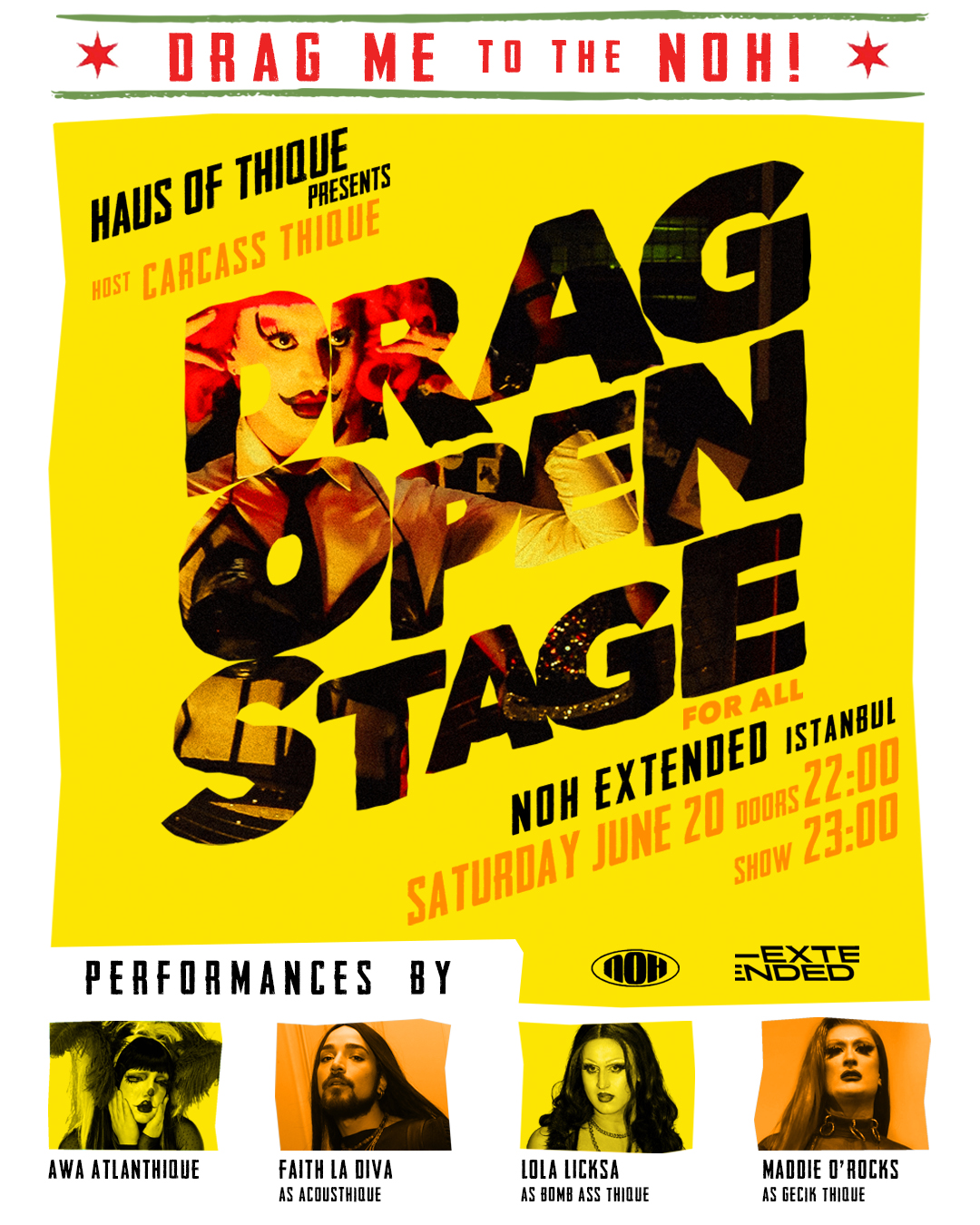 Drag Open Stage Act II : Drag Me To The Noh