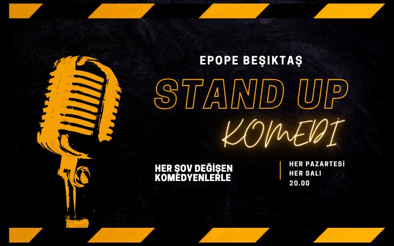 Epope Beşiktaş-Çoklu Standup Gecesi