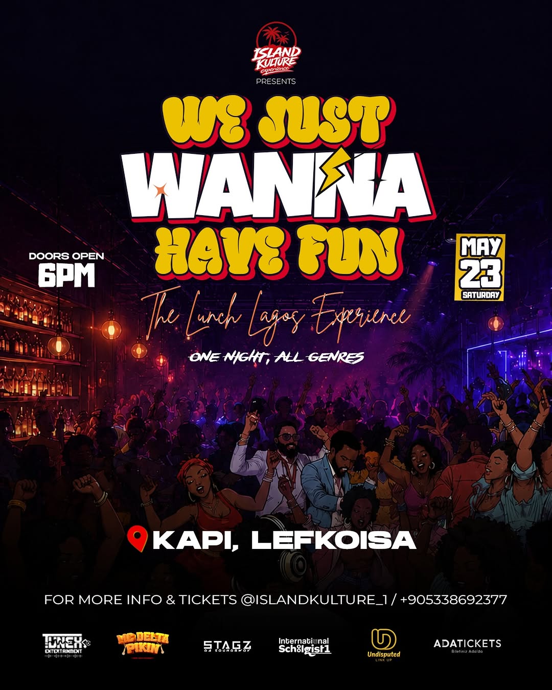 WE JUST WANNA HAVE FUN