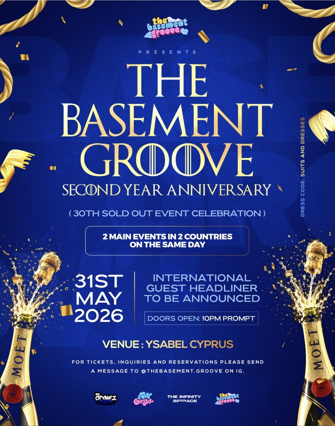 BASEMENT GROOVE 2ND YEAR ANNIVERSARY