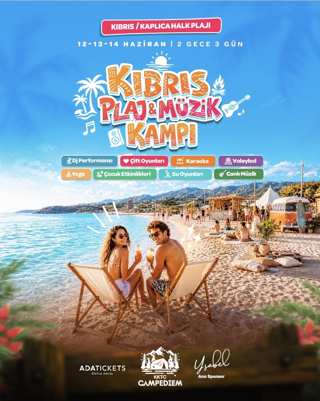 Kıbrıs Plaj ve Müzik Kampı