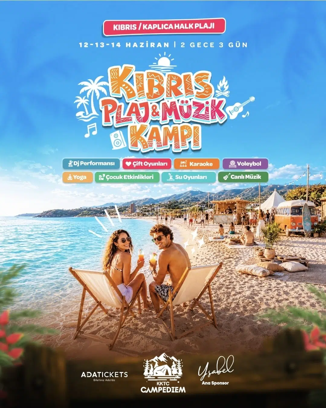 Kıbrıs Plaj ve Müzik Kampı