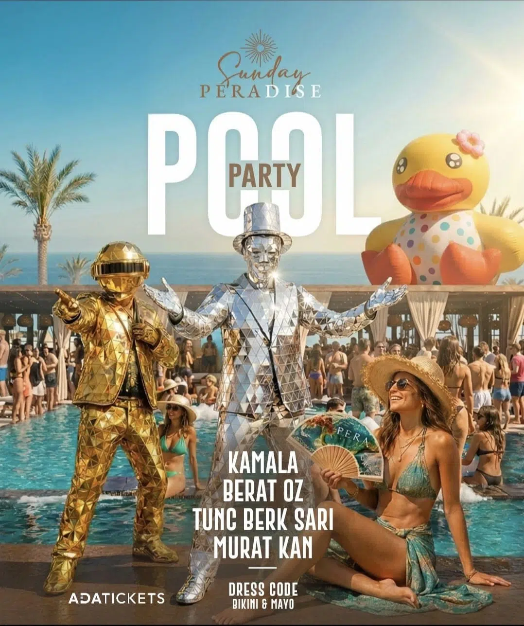 Sunday Peradise Pool Party