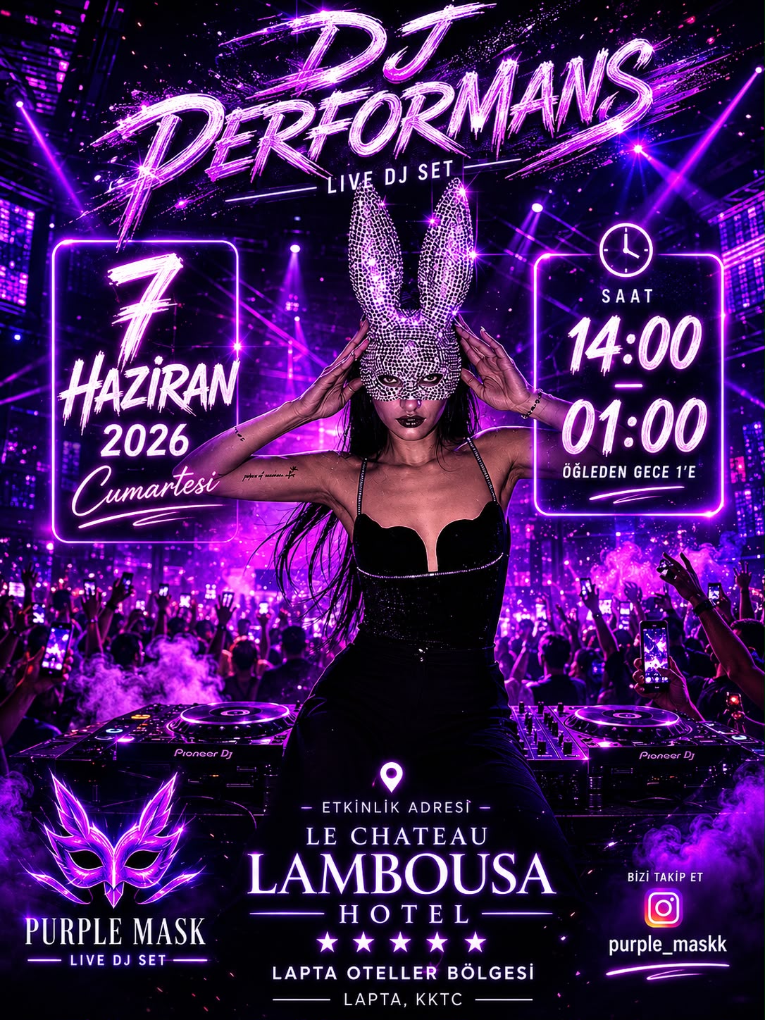 PURPLE MASK LIVE DJ SET