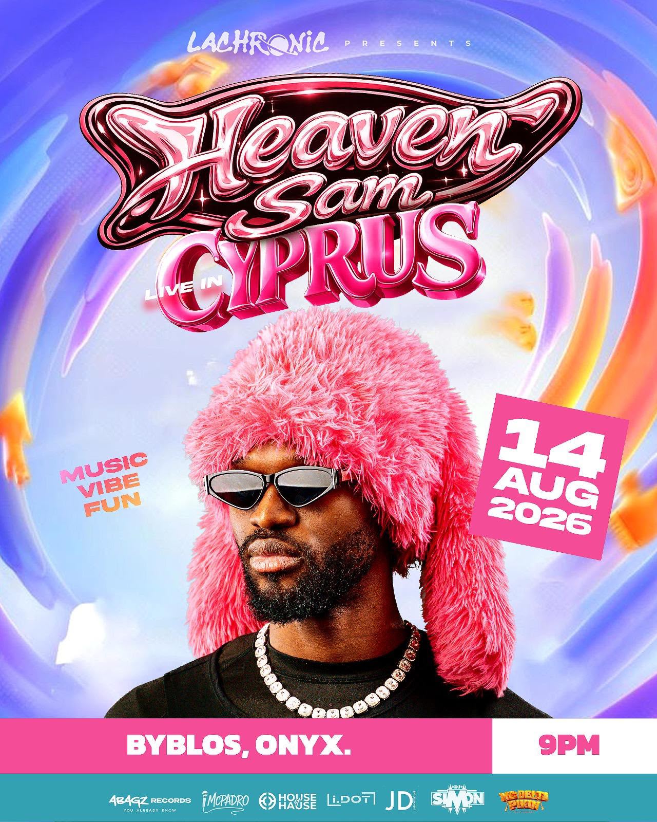 HEAVEN SAM LIVE IN CYPRUS