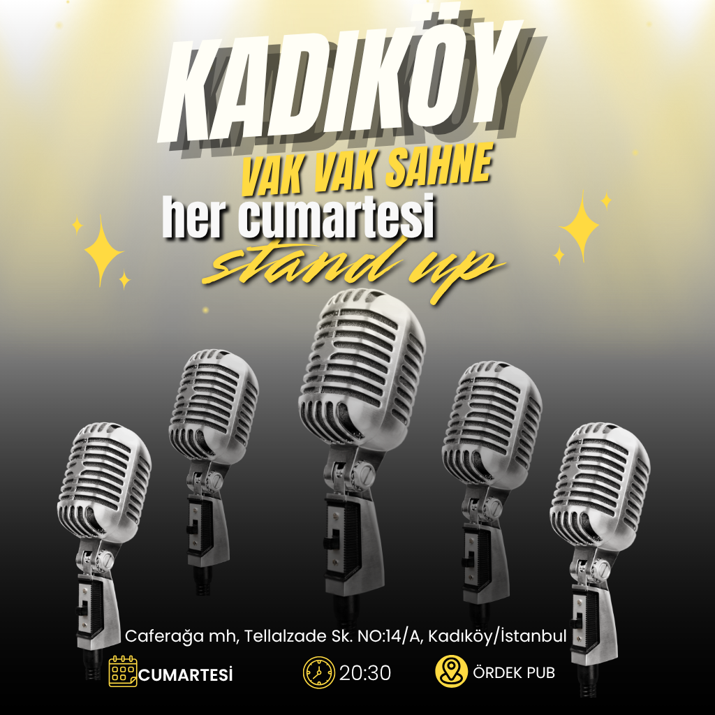 Kadıköy Vak Vak Sahne Stand Up
