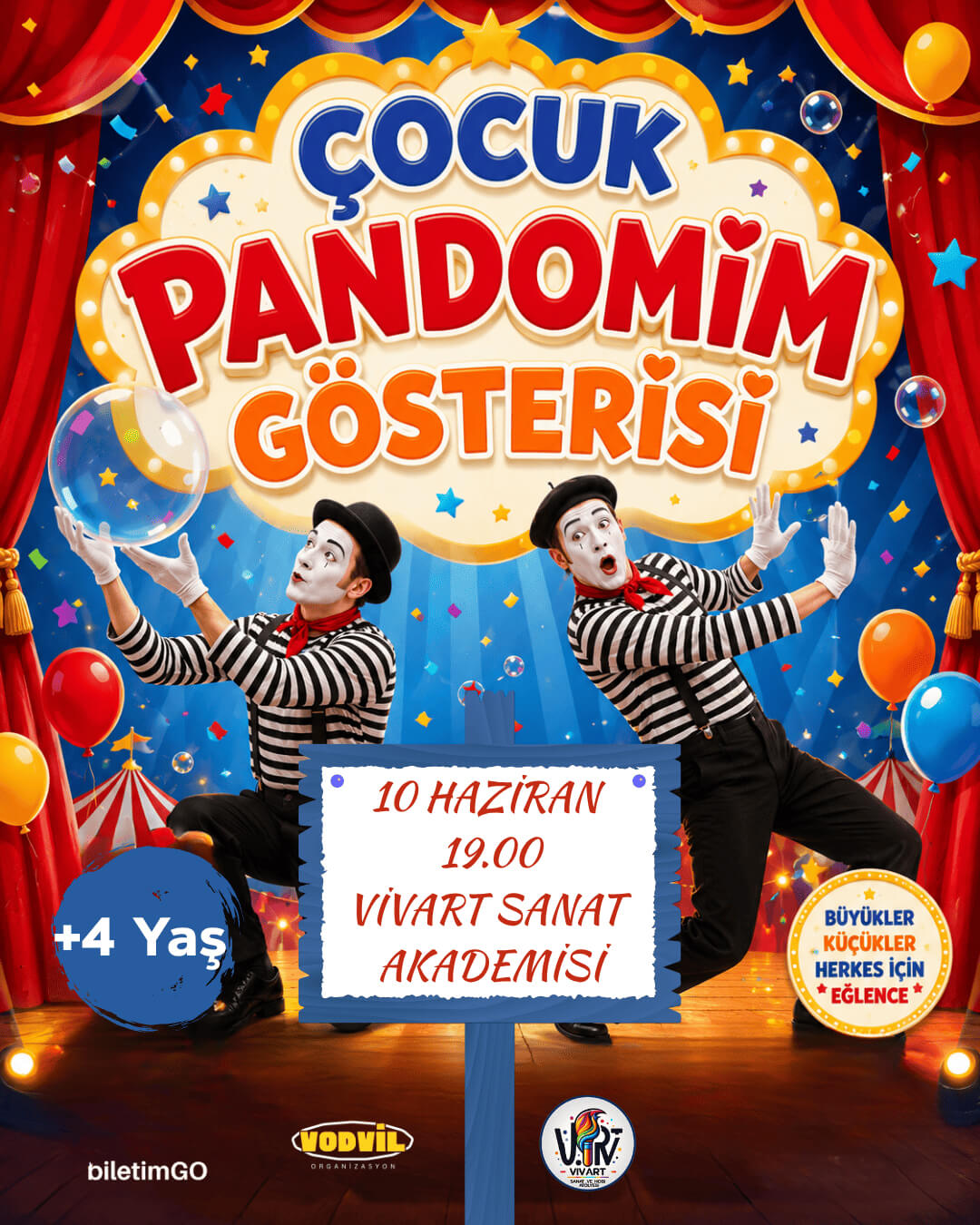 KONYA ÇOCUK PANDOMİM GÖSTERİSİ – VODVİL ORGANİZASYON