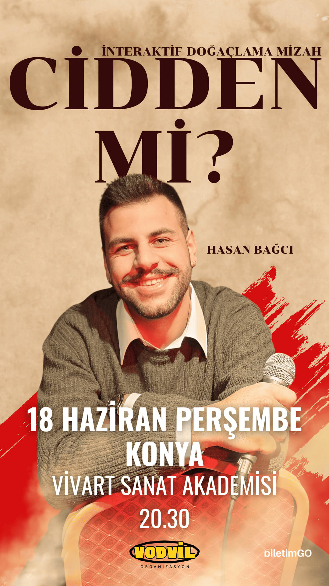 KONYA VİVART SANAT AKADEMİSİ – CİDDEN Mİ? – Hasan Bağcı