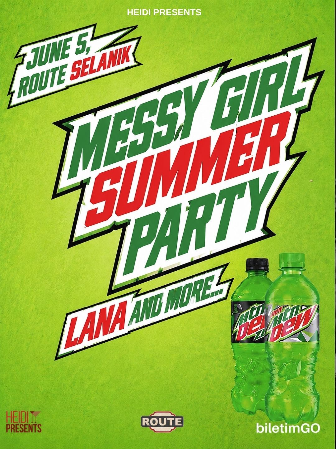 MESSY GIRL SUMMER PARTY