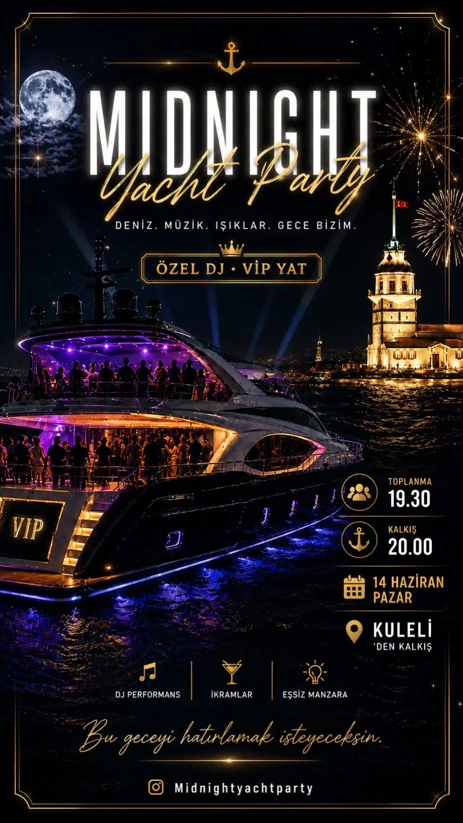 Midnight Yacht Party