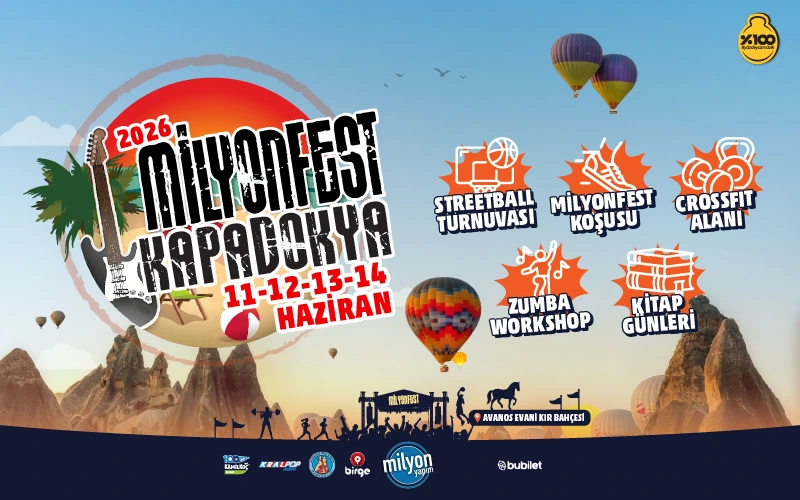 Milyonfest Kapadokya – 2026
