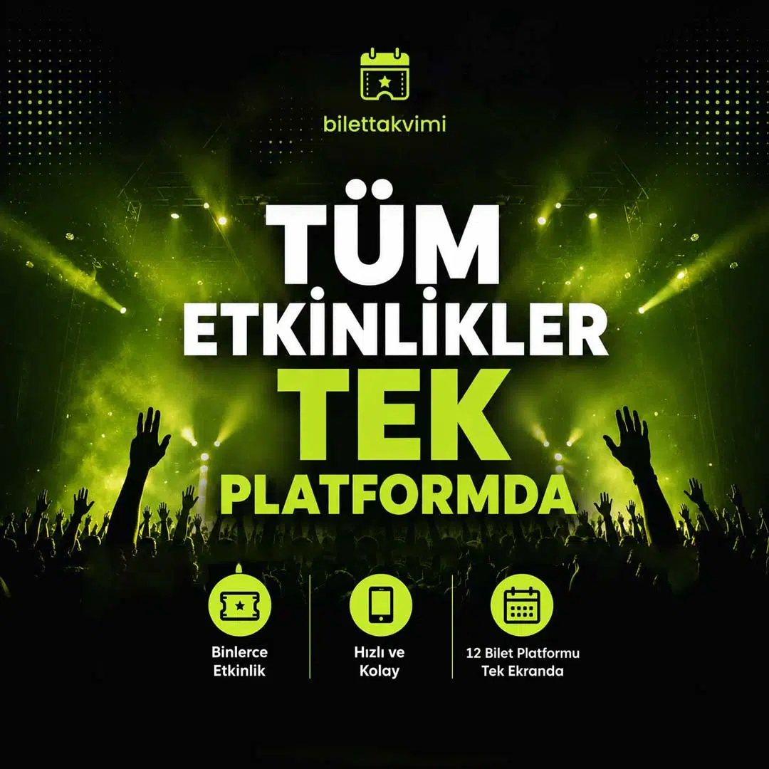 Tüm Etkinlikler Tek Platformda!