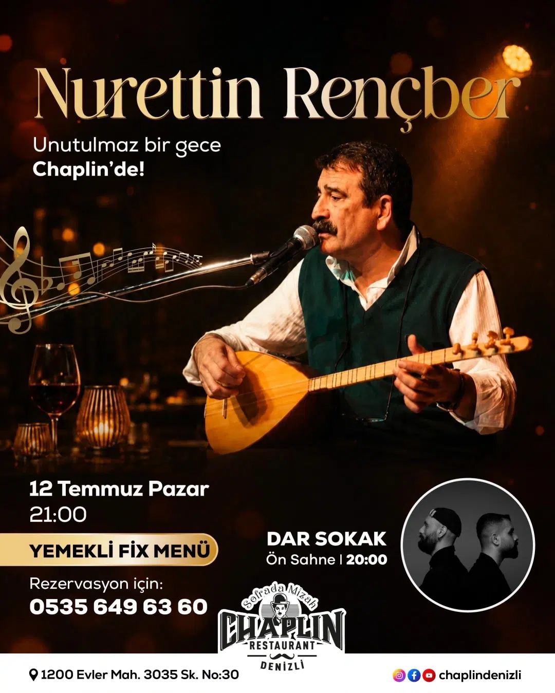 Nurettin Rençber konseri