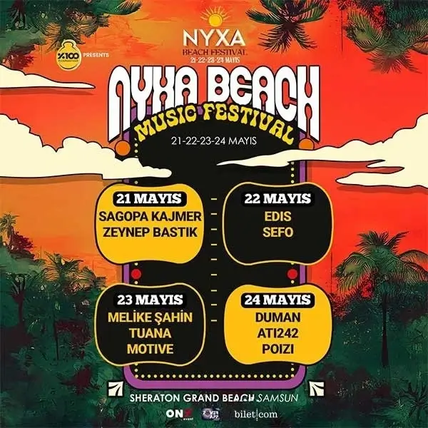 NYXA Beach Festival – Samsun