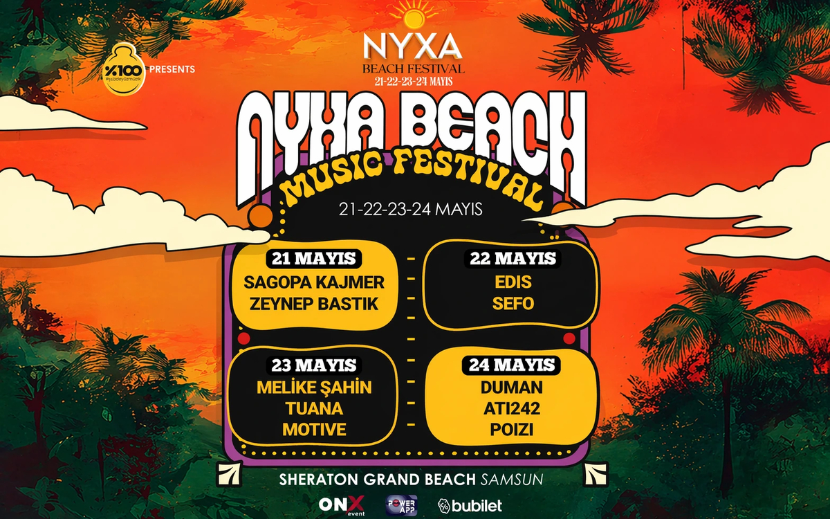 NYXA Beach Festival – Samsun