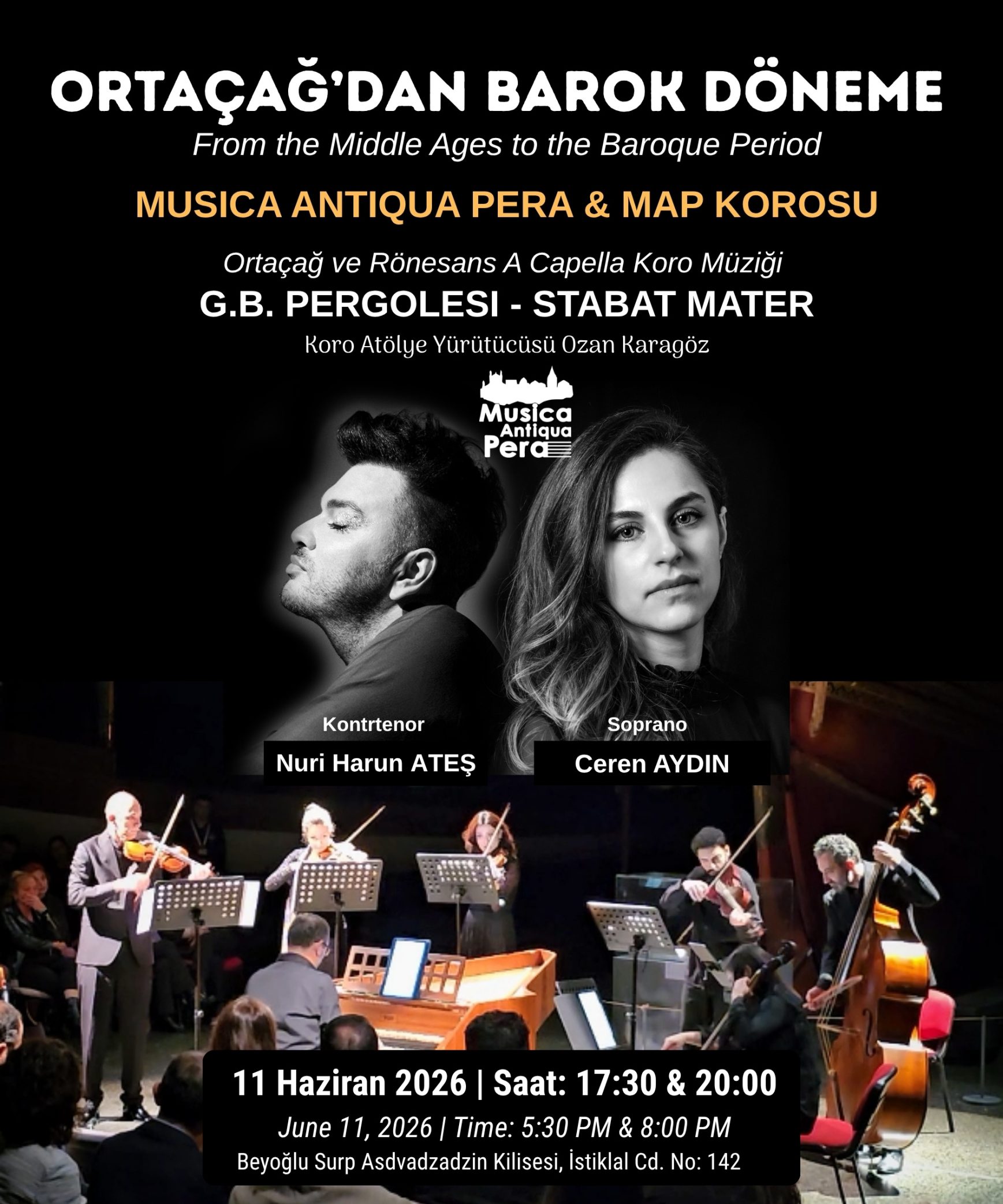 Ortaçağ’dan Barok Döneme – 2 Konser