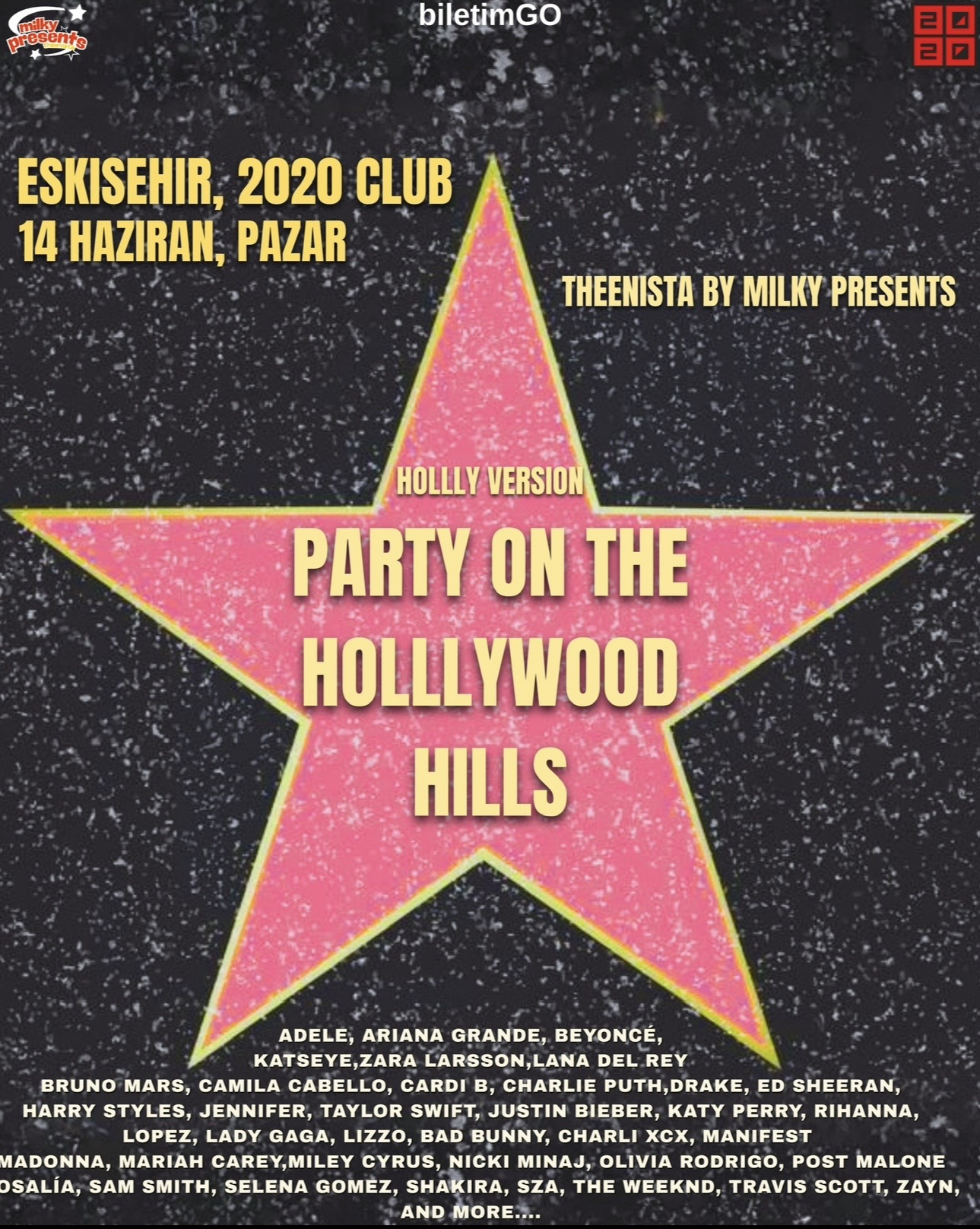PARTY ON THE HOLLLYWOOD HILLS ( HOLLLY VERSION ) ESKİŞEHİR