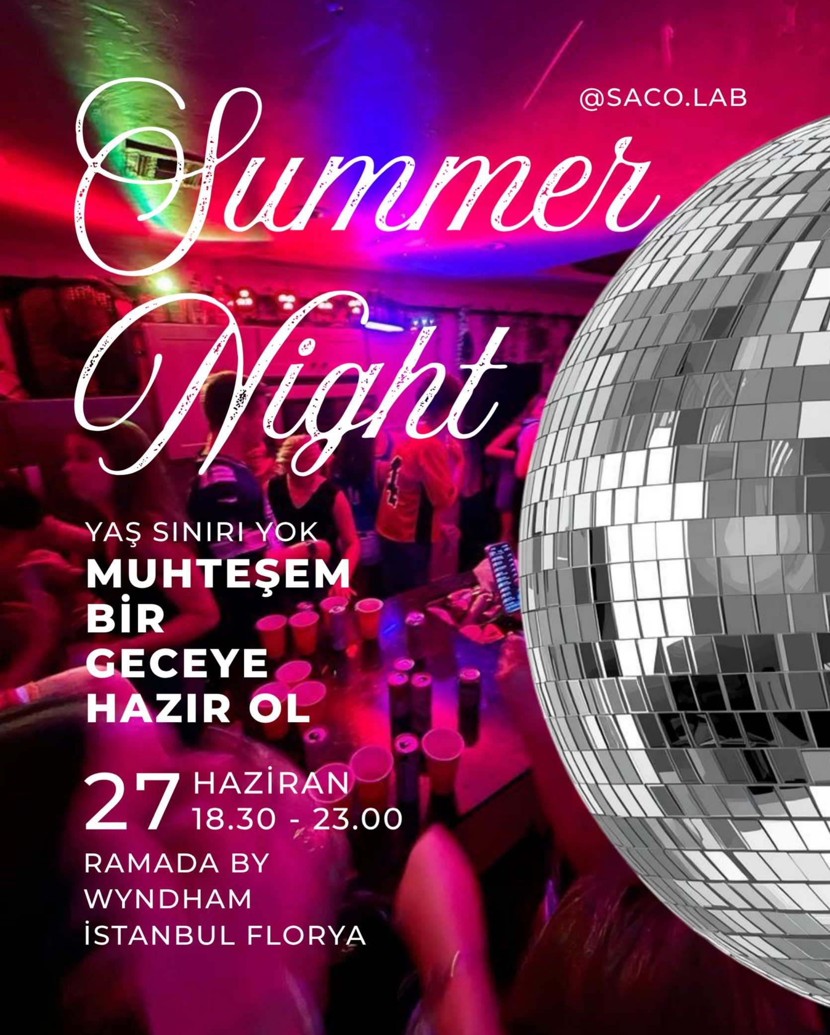 Saco.Lab Summer Night Party