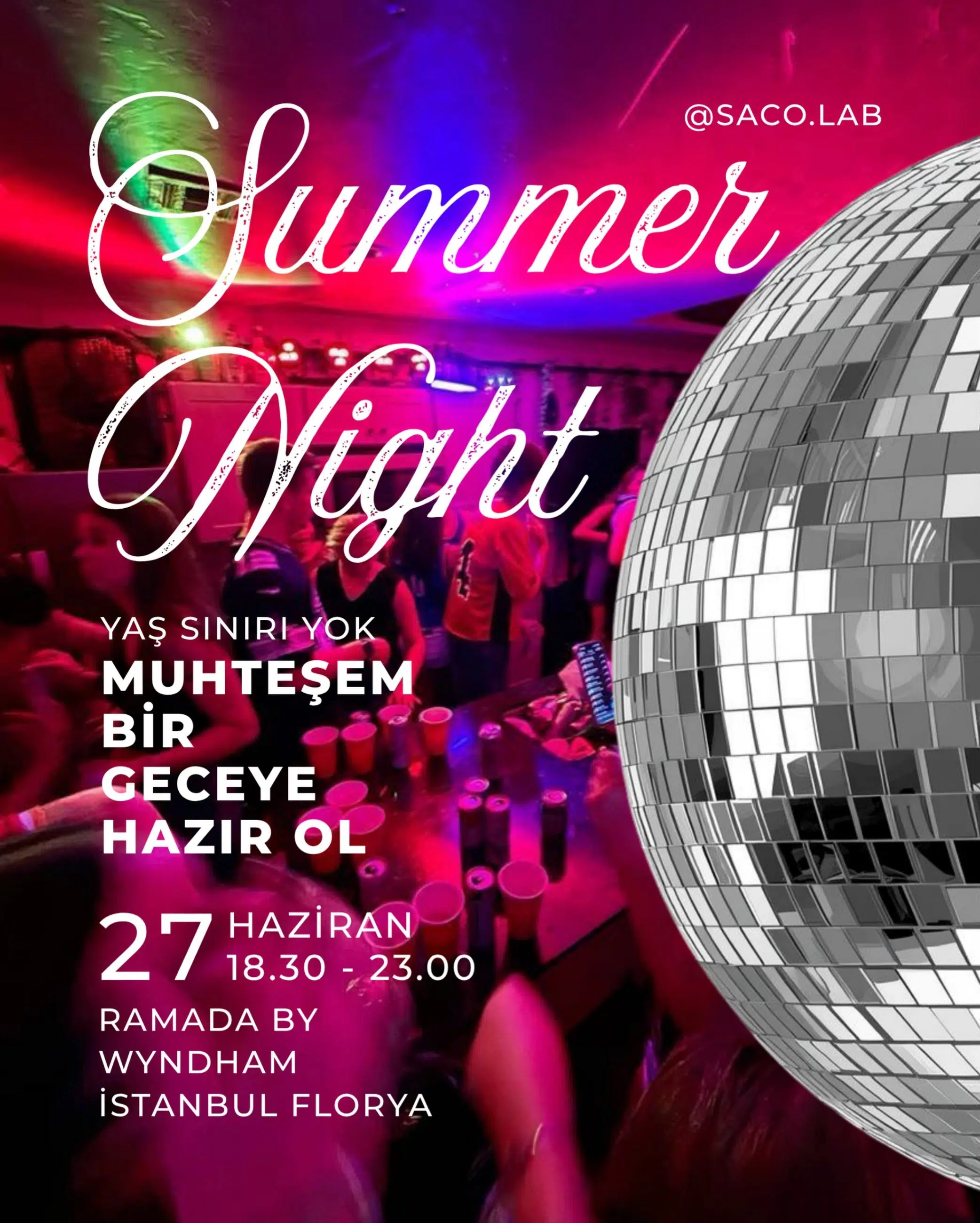 Saco.Lab Summer Night Party