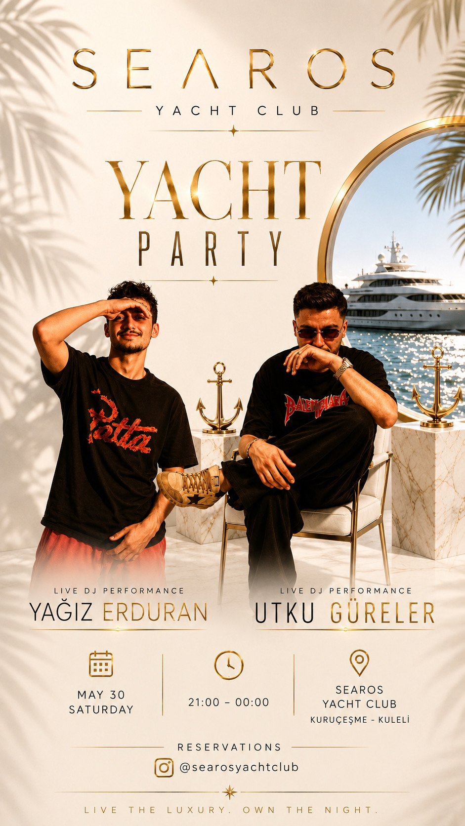 SEAROS YACHT CLUB // YAĞIZ ERDURAN| UTKU GÜRELER