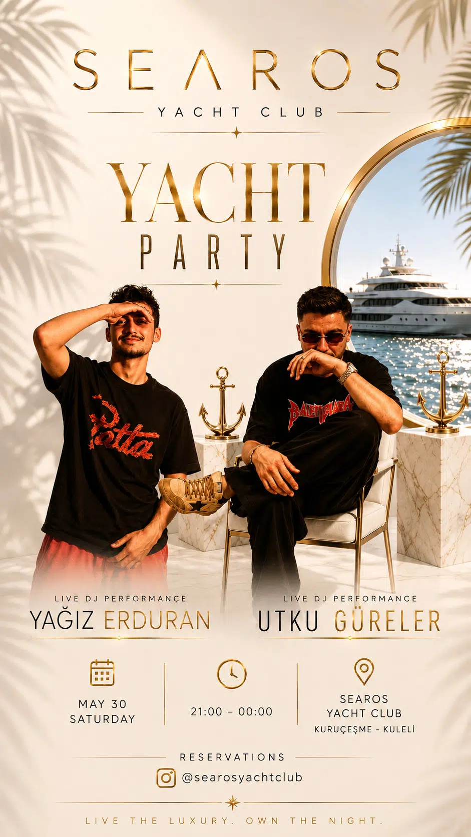 SEAROS YACHT CLUB // YAĞIZ ERDURAN| UTKU GÜRELER
