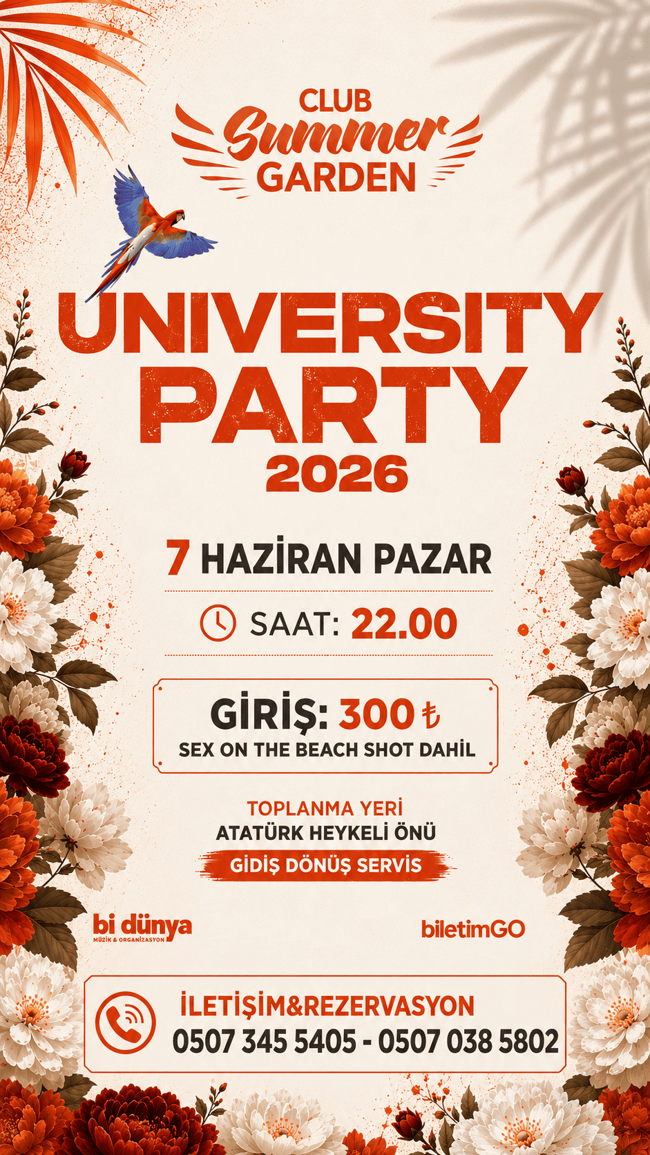 Universıty Party ( Alanya Summer Garden )