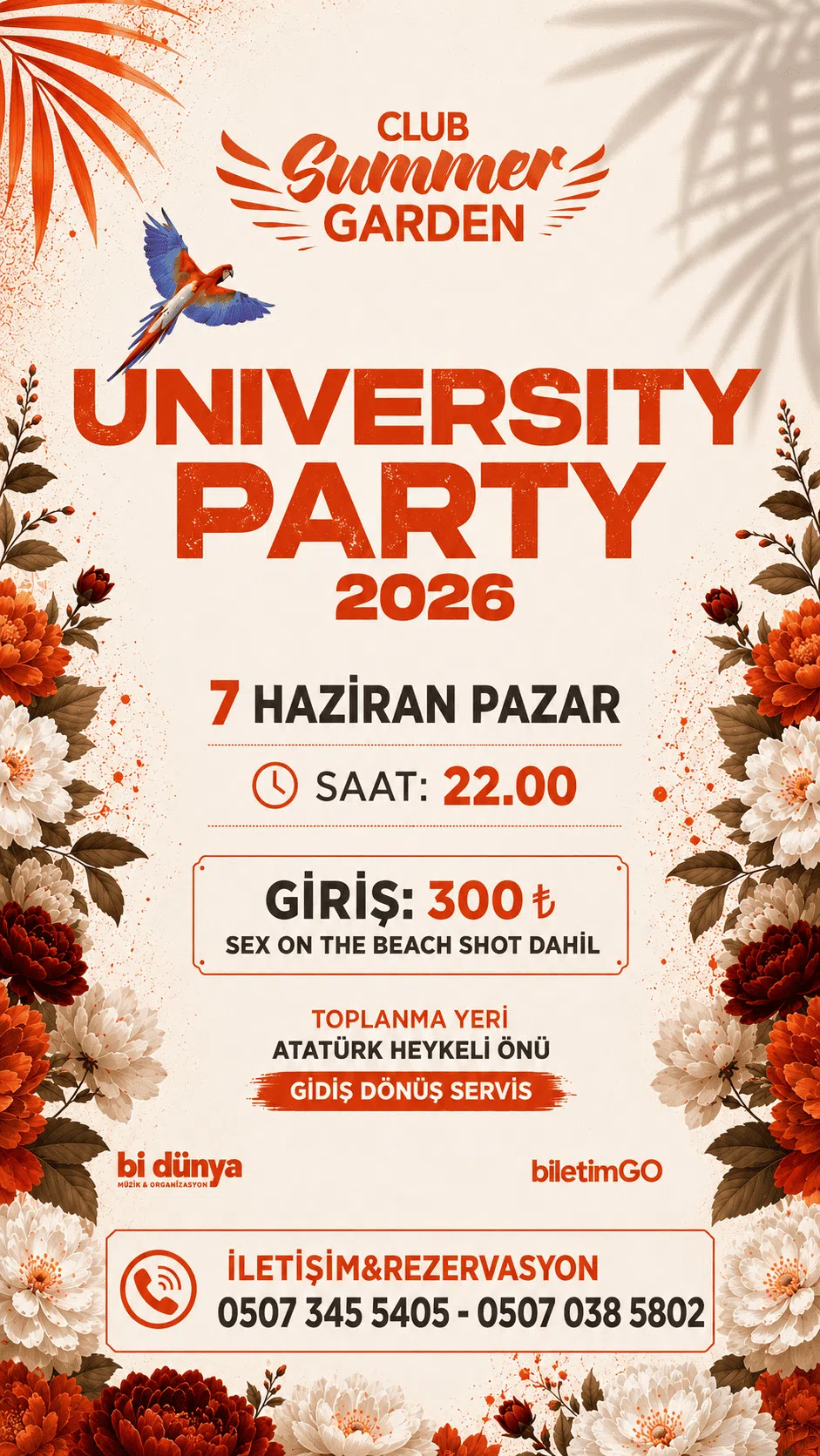 University Party (Alanya Summer Garden)